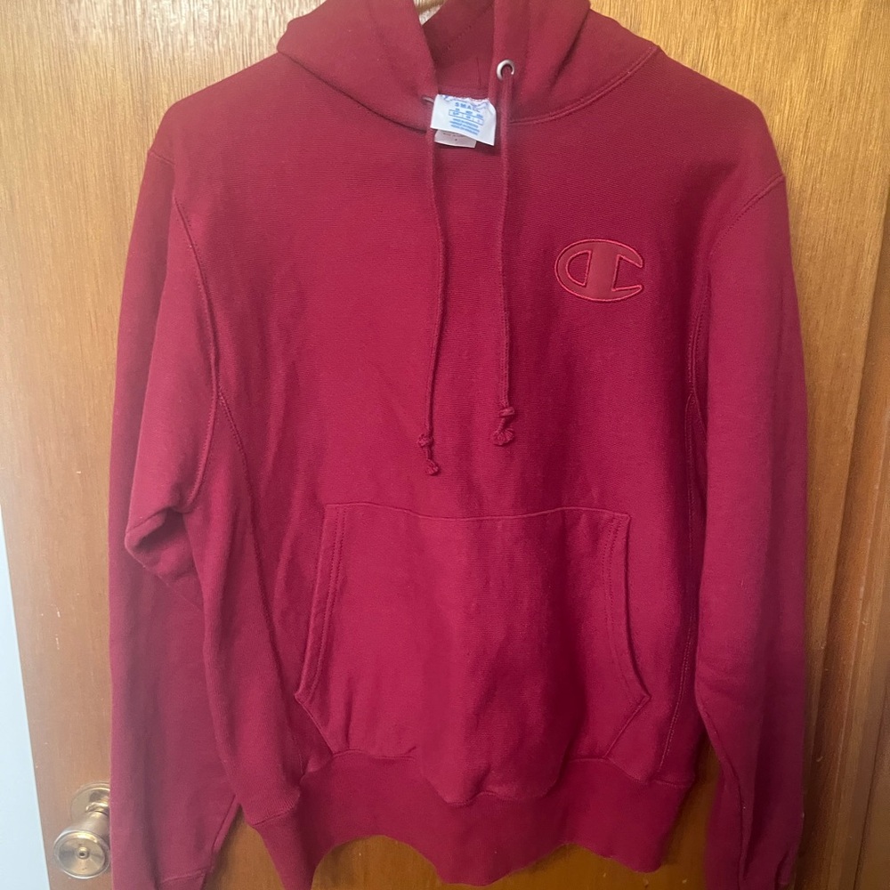 Champion Men's Red Hoodie